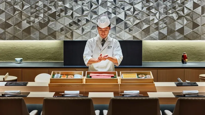 Kuchař hotelu Four Seasons Kyoto