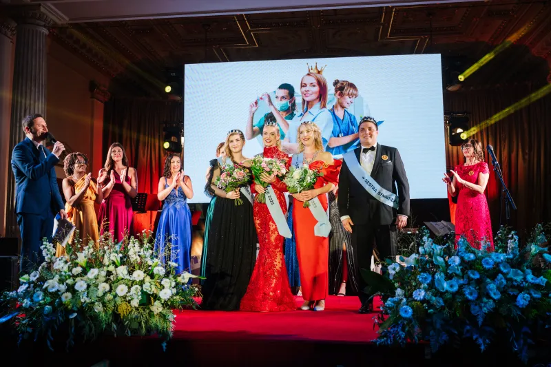 Zleva: Bc. Michaela Kulovaná, Dominika Handlová, Dis., Magda Rusnáková, MBA, Michal Taufer