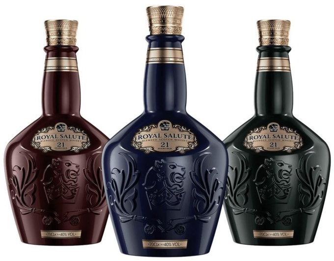 ROYAL SALUTE 21-LETÁ  PŘEDSTAVILA NOVÝ LUXUSNÍ OBAL 