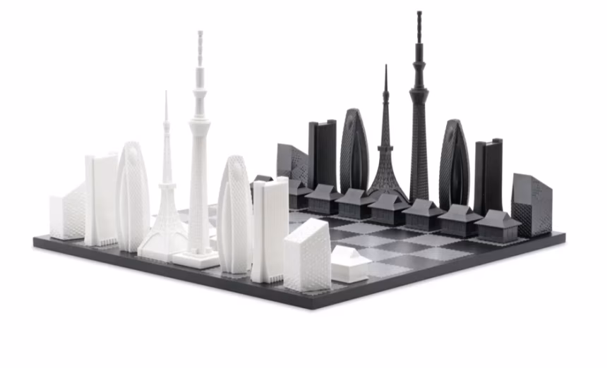 Skyline Chess: šachy s tváří Tokya - foto 1 | brand photo