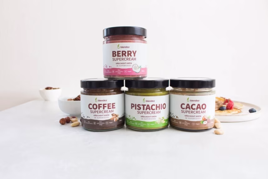 Sladká chuť na jazyku s ořechovými Supercreams Blendea - foto 1 | brand photo