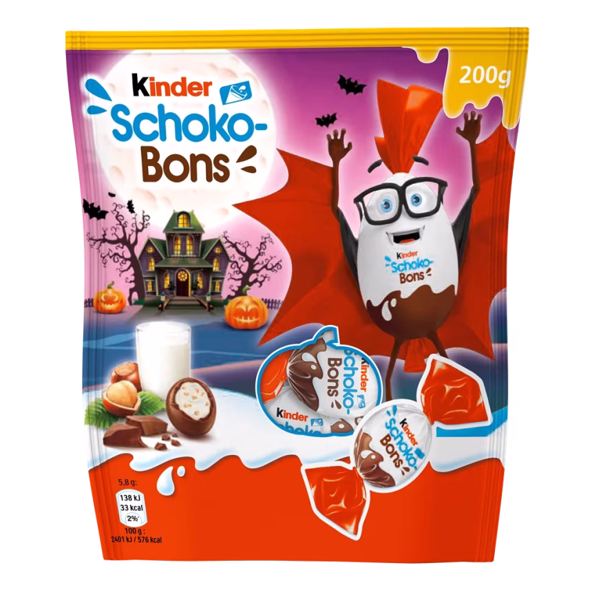 Strašidelné dobré mlsání: Užijte si Halloween s limitovanou edicí Kinder - foto 1 | brand photo