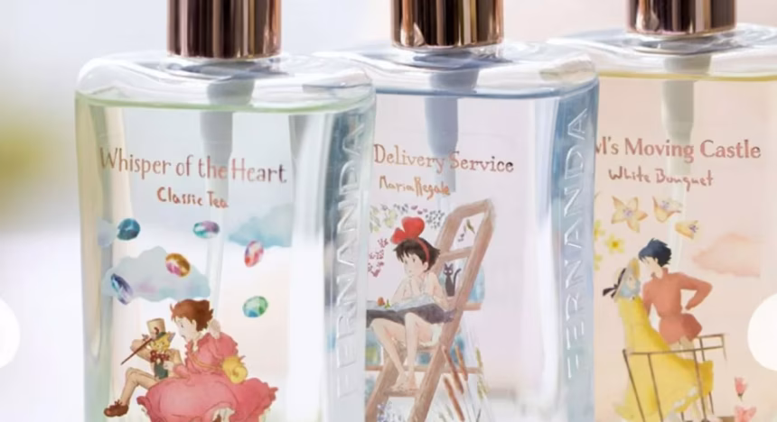 Studio Ghibli vydává parfémy inspirované svými animovanými filmy - foto 1 | brand photo