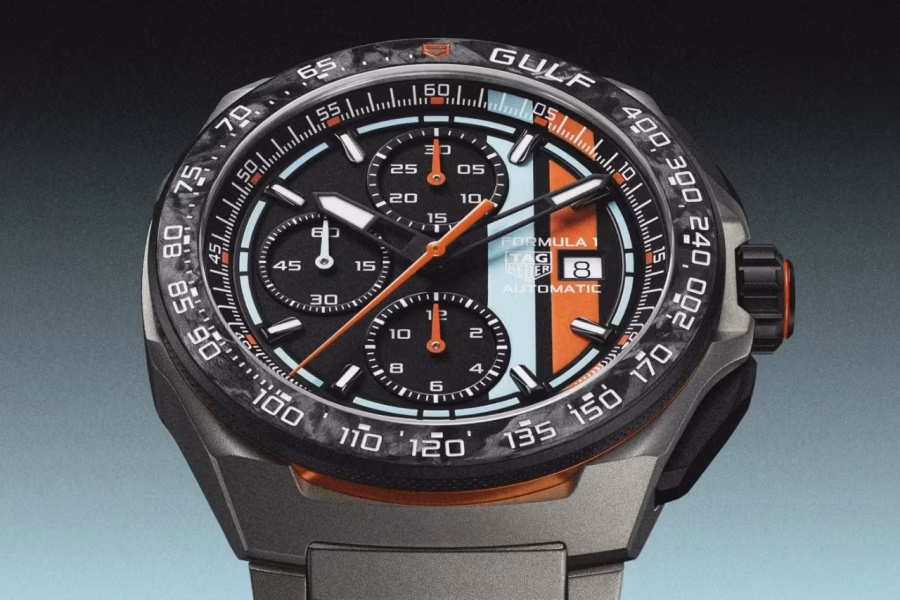 TAG Heuer Formula 1 Automatic Chronograph x Gulf: Ikonické barvy v moderním provedení - fotografie 4