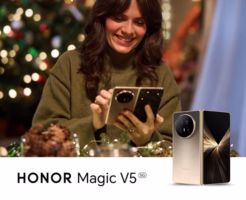 TOP dárek pro náročné: Ultratenký HONOR Magic V5 s mimořádnou výdrží baterie - foto 1 | brand photo