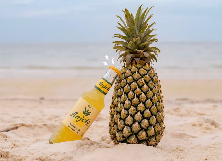 Tropické osvěžení v bio kvalitě: Anjola Organic Pineapple & Lime přináší chuť léta - foto 1 | brand photo