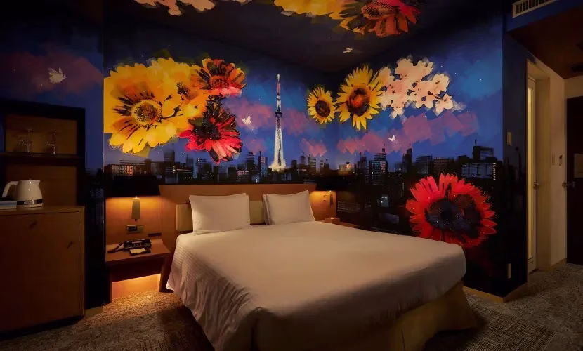 Umění v Park Hotel Tokyo: Nové umělecké pokoje Midnight Tokyo a Phoenix - foto 1 | brand photo