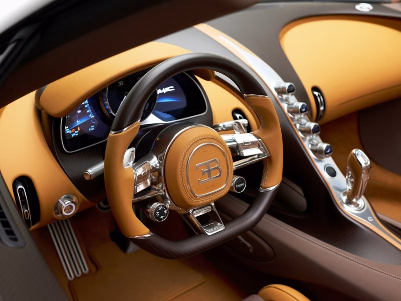 Unikátní Bugatti W16 Mistral Le Retour du Jeune Prince: Automobilový design a literární umění - fotografie 4
