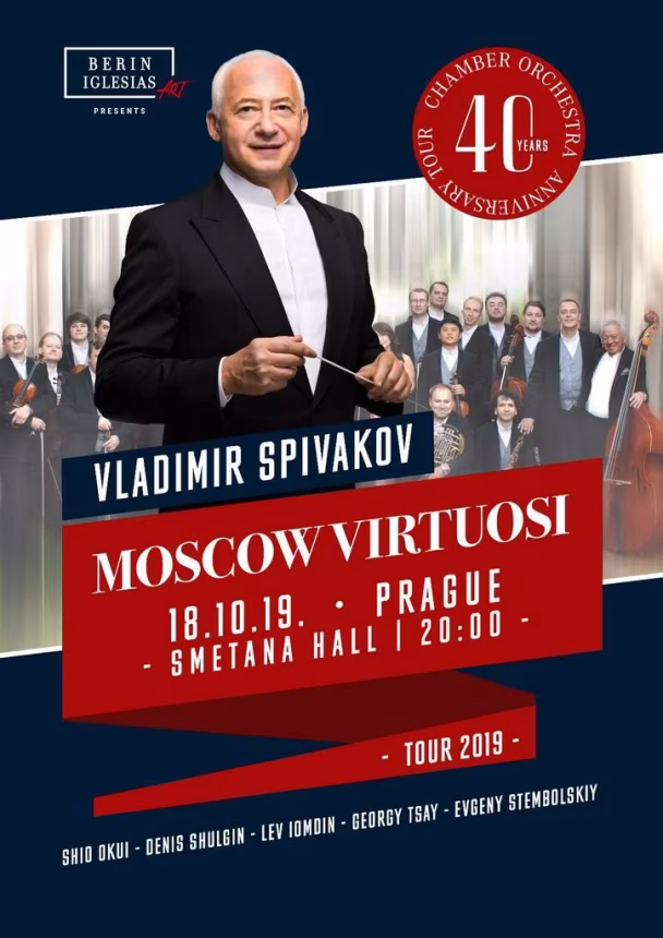 Vladimir Spivakov & Moscow Virtuosi v Praze