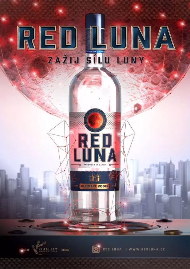 Vodka Red Luna, novinka na českém trhu - foto 1 | brand photo