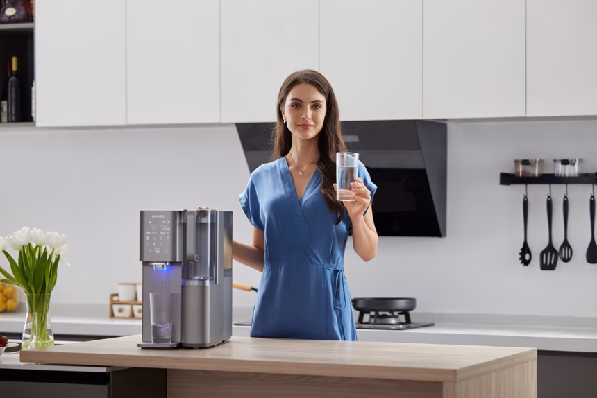 Vodní automat Philips: Špičková filtrace a dokonalá teplota vody v jednom