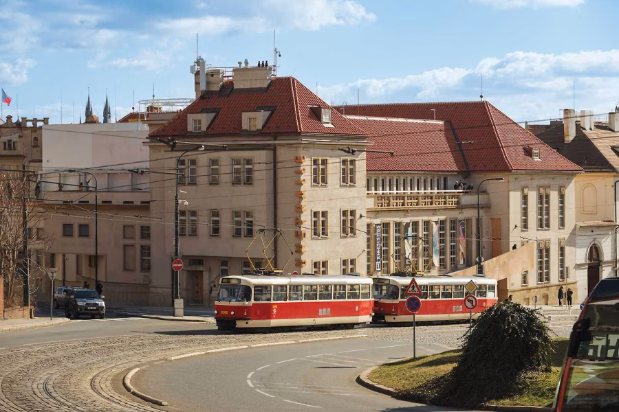 Vstup do Kunsthalle Praha