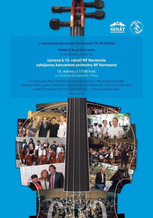 Výstava 10 let výročí založení NF Harmonie